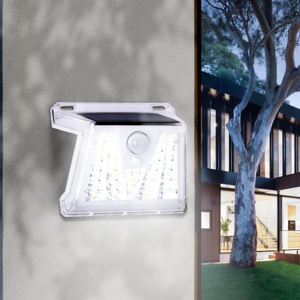 Aigostar - SET 2x LED Outdoor solar light with sensor LED/1,48W/3,7V IP65
