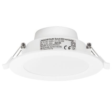 Aigostar - SET 3x LED Dimmable recessed light MESH LED/6W/230V 2700K-6500K d. 11,5cm