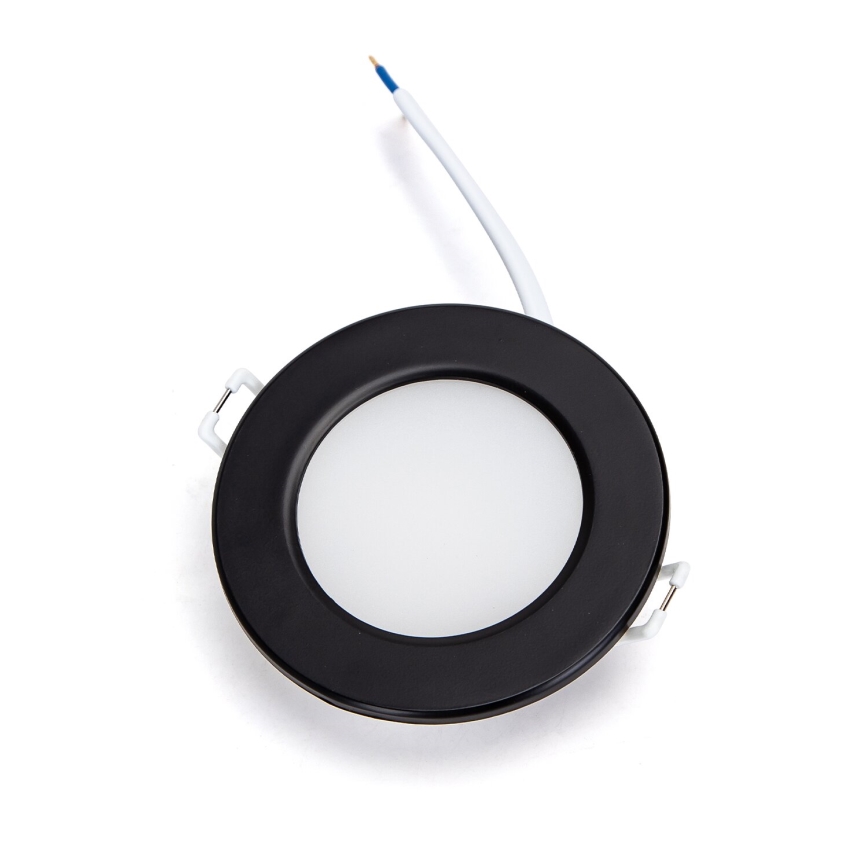 Aigostar - SET 3x LED Outdoor recessed light LED/4,8W/230V 4000K IP65 black