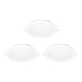 Aigostar - SET 3x LED RGBW Dimmable recessed light MESH LED/15W/230V 2700K-6500K d. 17cm