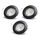 Aigostar - Set of 3 LED Recessed Downlights 1x GU10/4.5W/230V 3000K Black