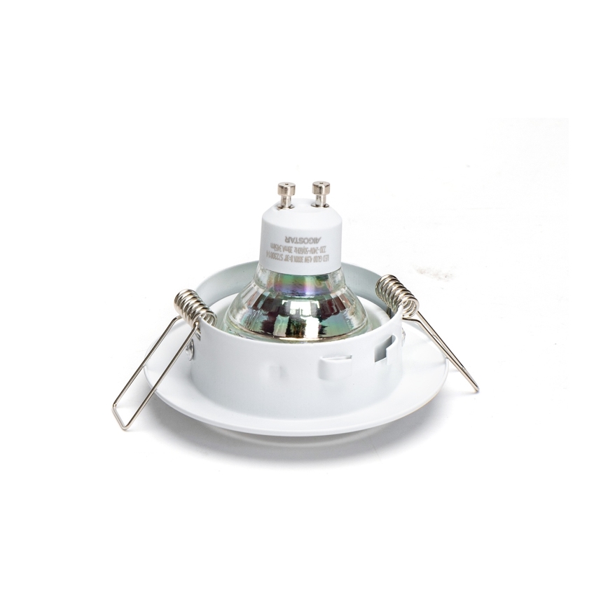 Aigostar - Set of 3 LED recessed downlights 1x GU10/4.5W/230V 4000K white