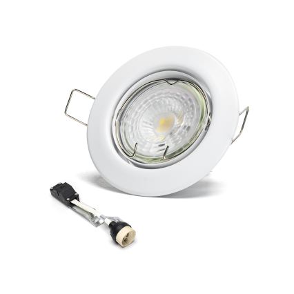 Aigostar - Set of 3 LED recessed downlights 1x GU10/4.5W/230V 4000K white