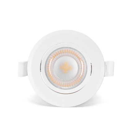 Aigostar - Set of 3 LED recessed downlights LED/5W/230V 3000K dia. 8.5 cm white
