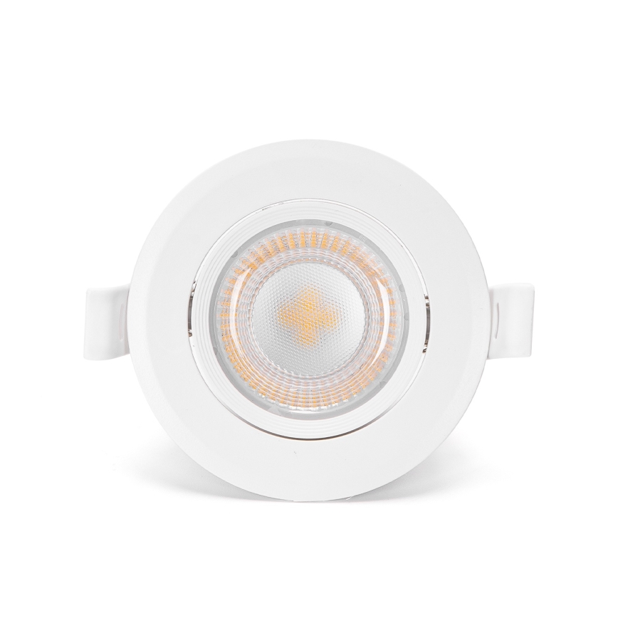 Aigostar - Set of 3 LED recessed downlights LED/5W/230V 3000K dia. 8.5 cm white