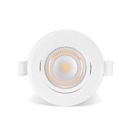 Aigostar - Set of 3 LED recessed downlights LED/5W/230V 4000K Ø 8.5 cm white