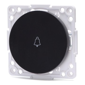 Aigostar - Simple Frameless Doorbell Switch, Black