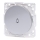 Aigostar - Simple Frameless Doorbell Switch, Silver