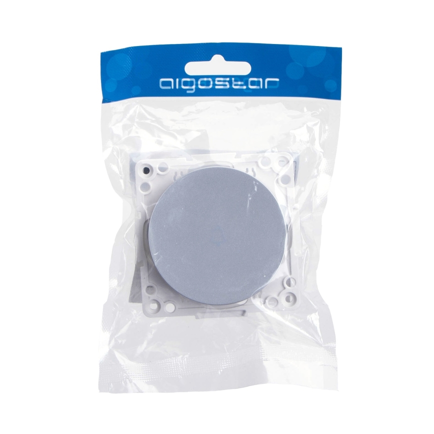 Aigostar - Simple Frameless Doorbell Switch, Silver