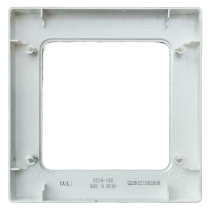 Aigostar - Simple Silver Plastic Frame