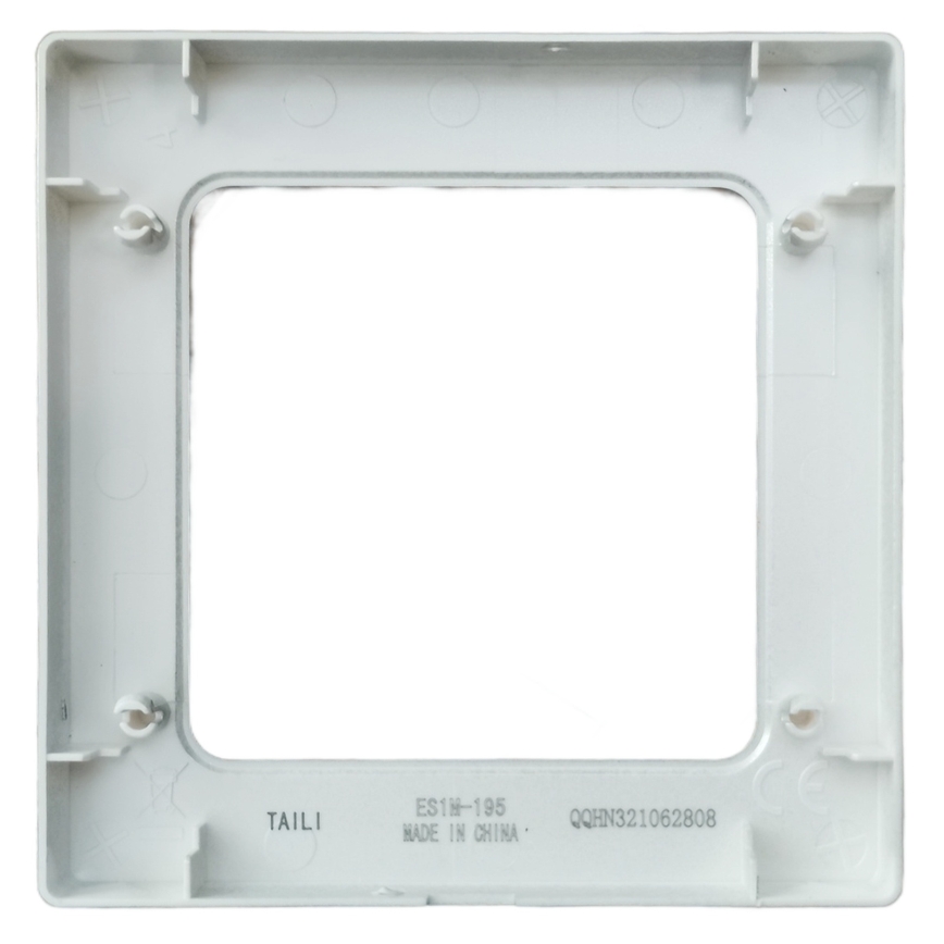 Aigostar - Simple Silver Plastic Frame