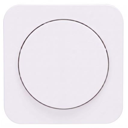 Aigostar - Simple Switch with Frame No. 6, White