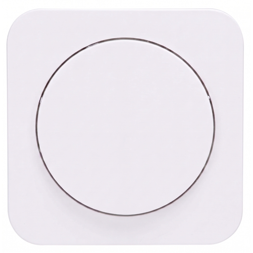 Aigostar - Simple Switch with Frame No. 6, White