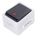 Aigostar - Single-button switch IP54