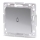 Aigostar - Single Frameless Doorbell Switch, Silver