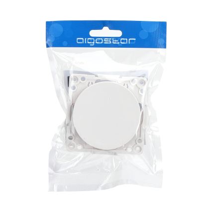 Aigostar - Single-gang Frameless Switch No. 1, White