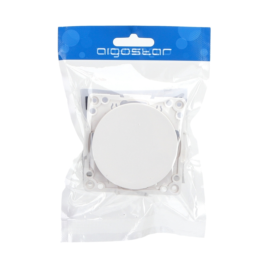 Aigostar - Single-gang Frameless Switch No. 1, White