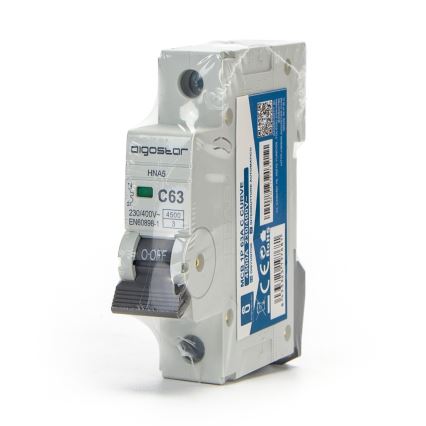 Aigostar - Single-phase circuit breaker 1P-63A-C 230-400V