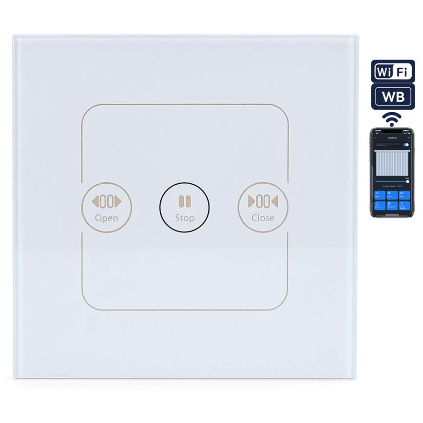 Aigostar - Smart 230V Tuya Wi-Fi Switch for Blinds