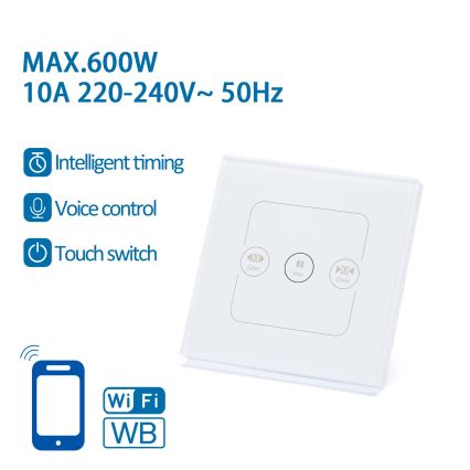 Aigostar - Smart 230V Tuya Wi-Fi Switch for Blinds