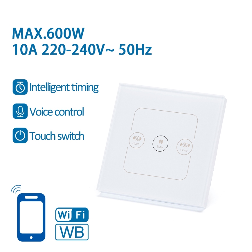 Aigostar - Smart 230V Tuya Wi-Fi Switch for Blinds