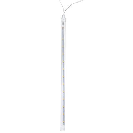 Aigostar - Solar LED Christmas String Lights 192xLED/8m IP65 1200 mAh Cool White