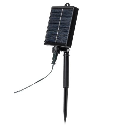 Aigostar - Solar LED Christmas string lights, 20 LEDs, 8 functions, 11.5 m, IP65, multicolor