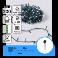 Aigostar - Solar LED Christmas String Lights, 200 LEDs / 8 Modes, 22 m, IP65, Cool White, 800 mAh