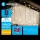 Aigostar - Solar LED String Lights 100 LEDs / 8 functions, 8x0.4 m, IP65, Warm White, 800 mAh