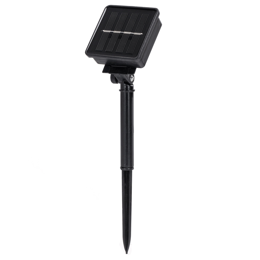 Aigostar - Solar LED String Lights, 200 LEDs / 8 Modes, 22 m, IP65, Cool White, 800 mAh