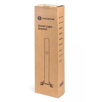Aigostar - Street lamp holder 48,9 cm black