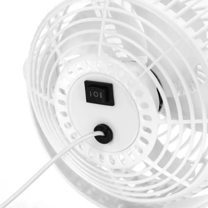 Aigostar - Table fan 3W/5V white