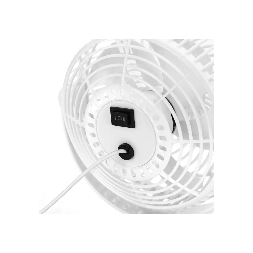 Aigostar - Table fan 3W/5V white