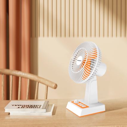 Aigostar - Table fan 6W/USB