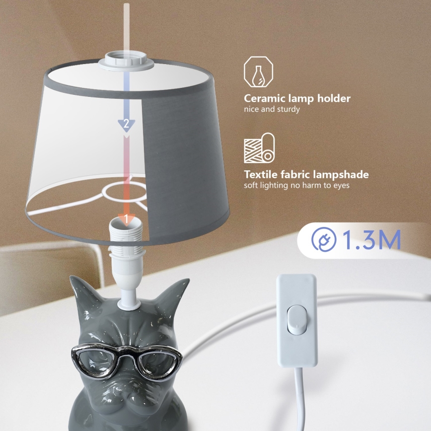 Aigostar - Table lamp 1xE14/40W/230V
