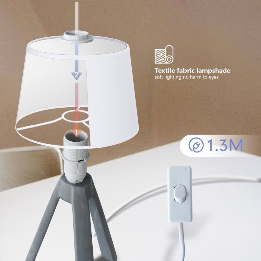 Aigostar - Table lamp 1xE14/40W/230V