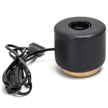 Aigostar - Table lamp 1xE27/60W/230V black
