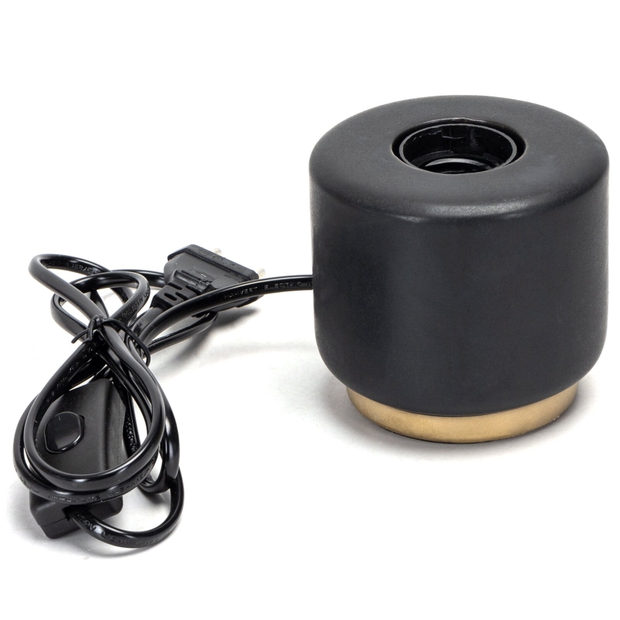 Aigostar - Table lamp 1xE27/60W/230V black