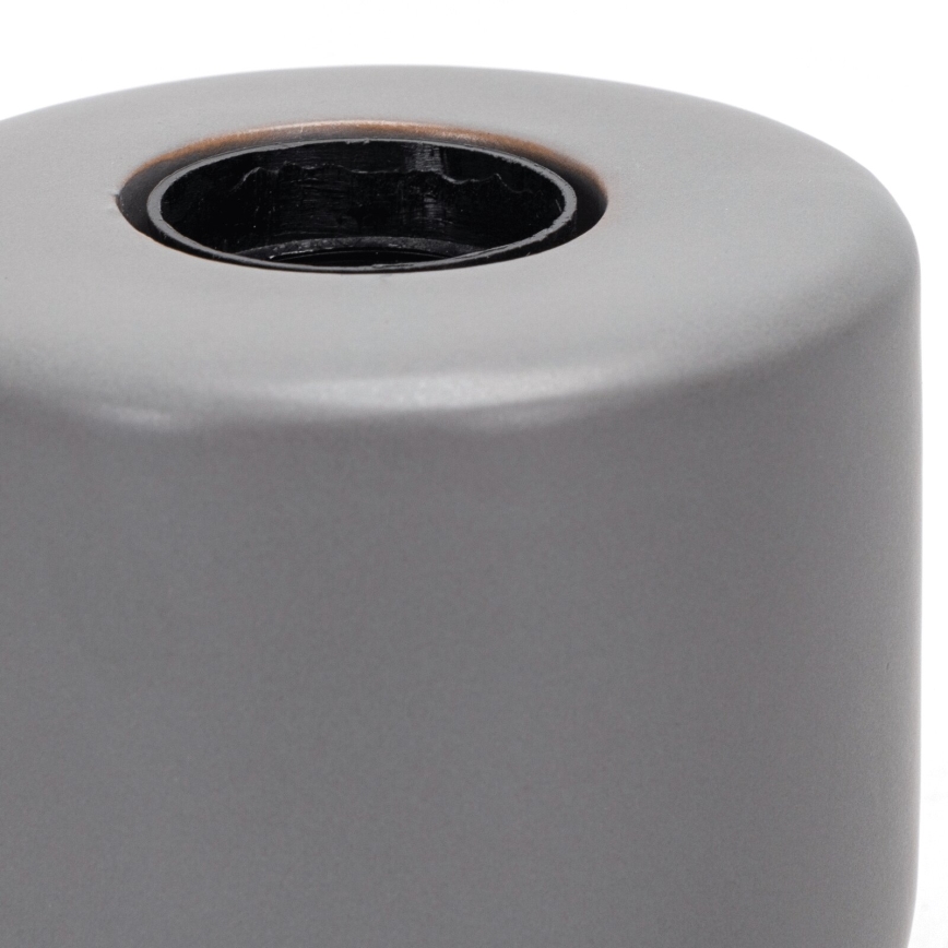 Aigostar - Table lamp 1xE27/60W/230V grey