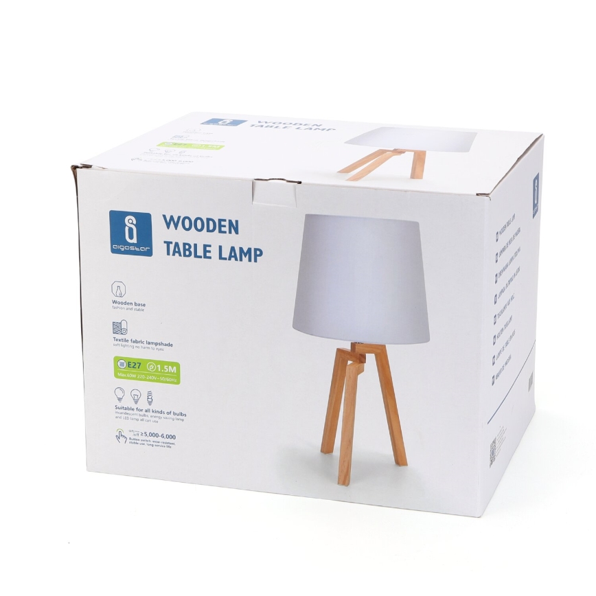 Aigostar - Table lamp 1xE27/60W/230V
