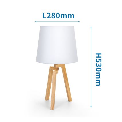 Aigostar - Table lamp 1xE27/60W/230V