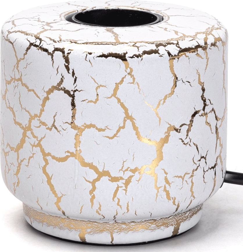 Aigostar - Table lamp 1xE27/60W/230V white/gold