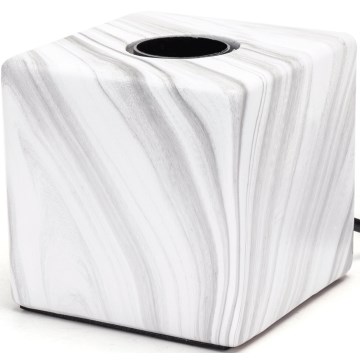 Aigostar - Table lamp 1xE27/60W/230V white/grey