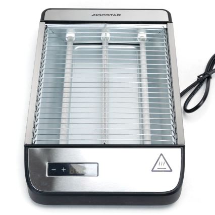 Aigostar - Toaster 840-1000W/230V matte chrome