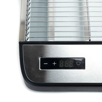 Aigostar - Toaster 840-1000W/230V matte chrome