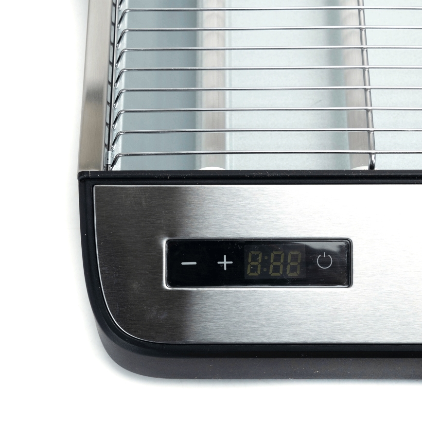 Aigostar - Toaster 840-1000W/230V matte chrome