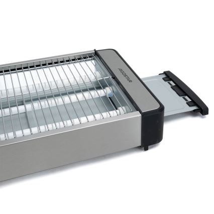 Aigostar - Toaster 840-1000W/230V matte chrome
