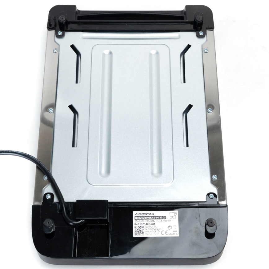 Aigostar - Toaster 840-1000W/230V matte chrome