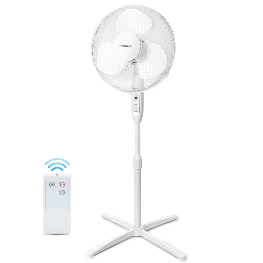 Aigostar - Tower fan 40W/230V 120 cm white