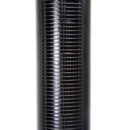 Aigostar - Tower fan 45W/230V black + RC